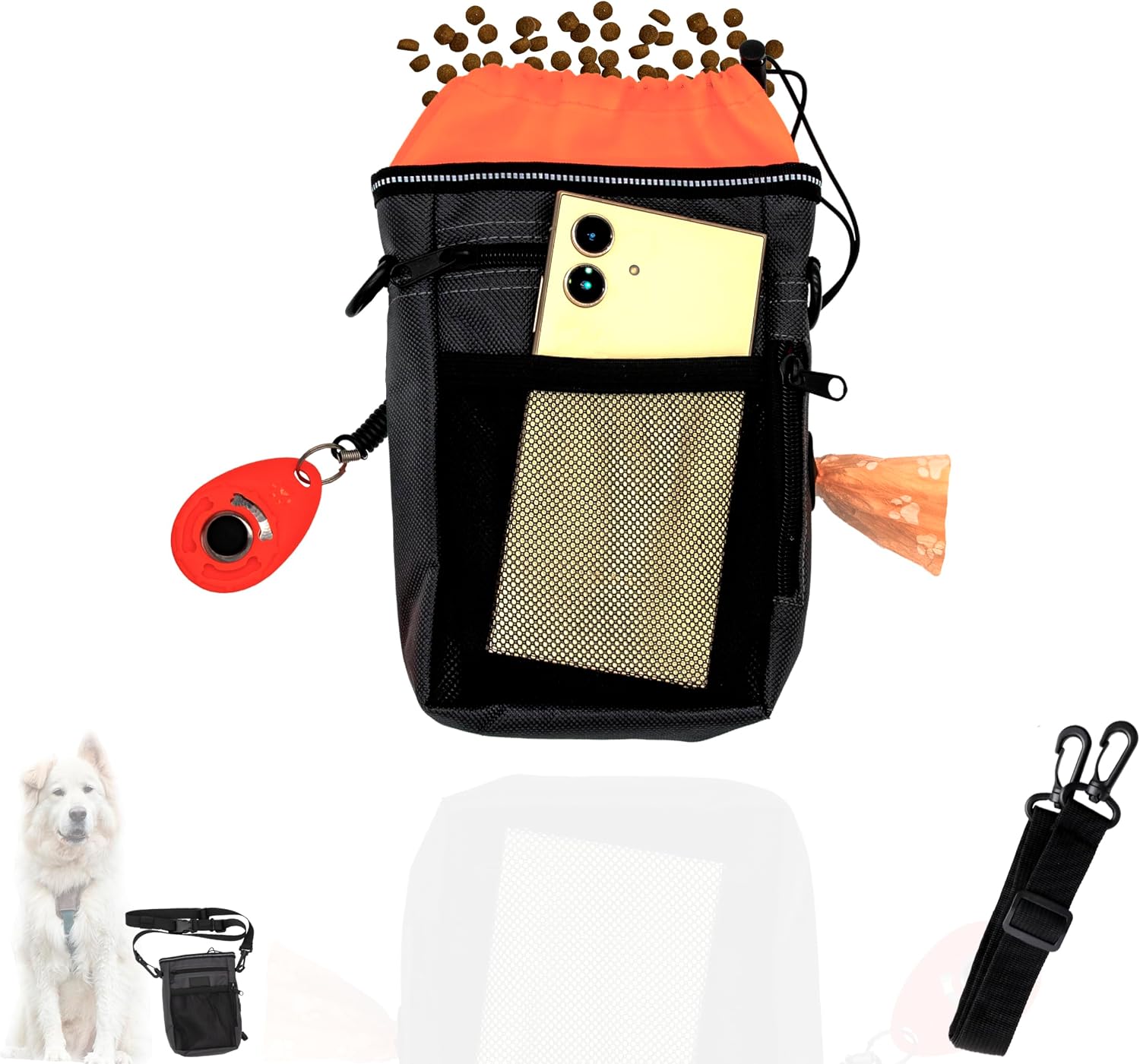 Bolsa organizadora de paseo — foto real del tipo de producto