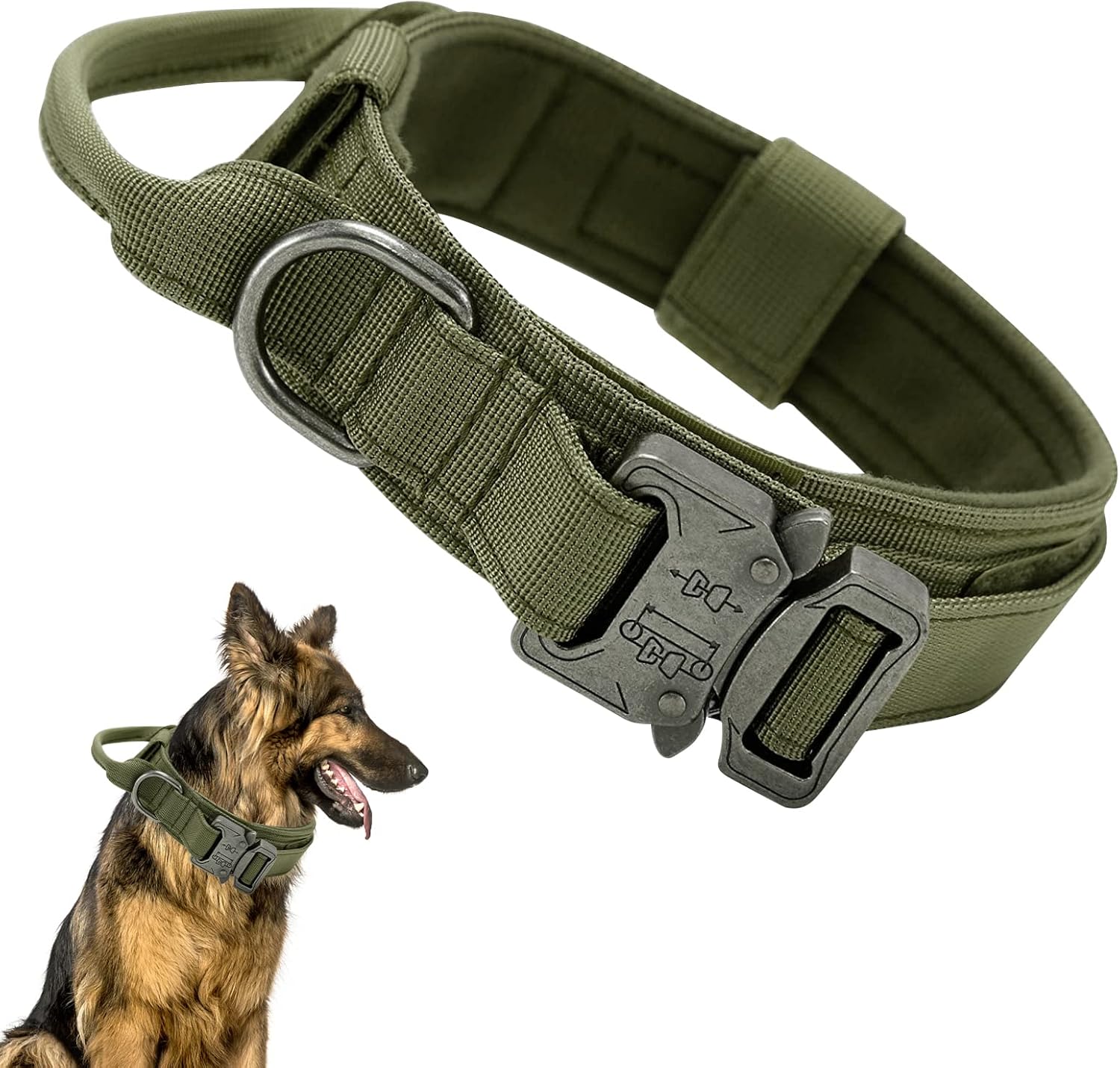 Collar acolchado ajustable — foto real del tipo de producto