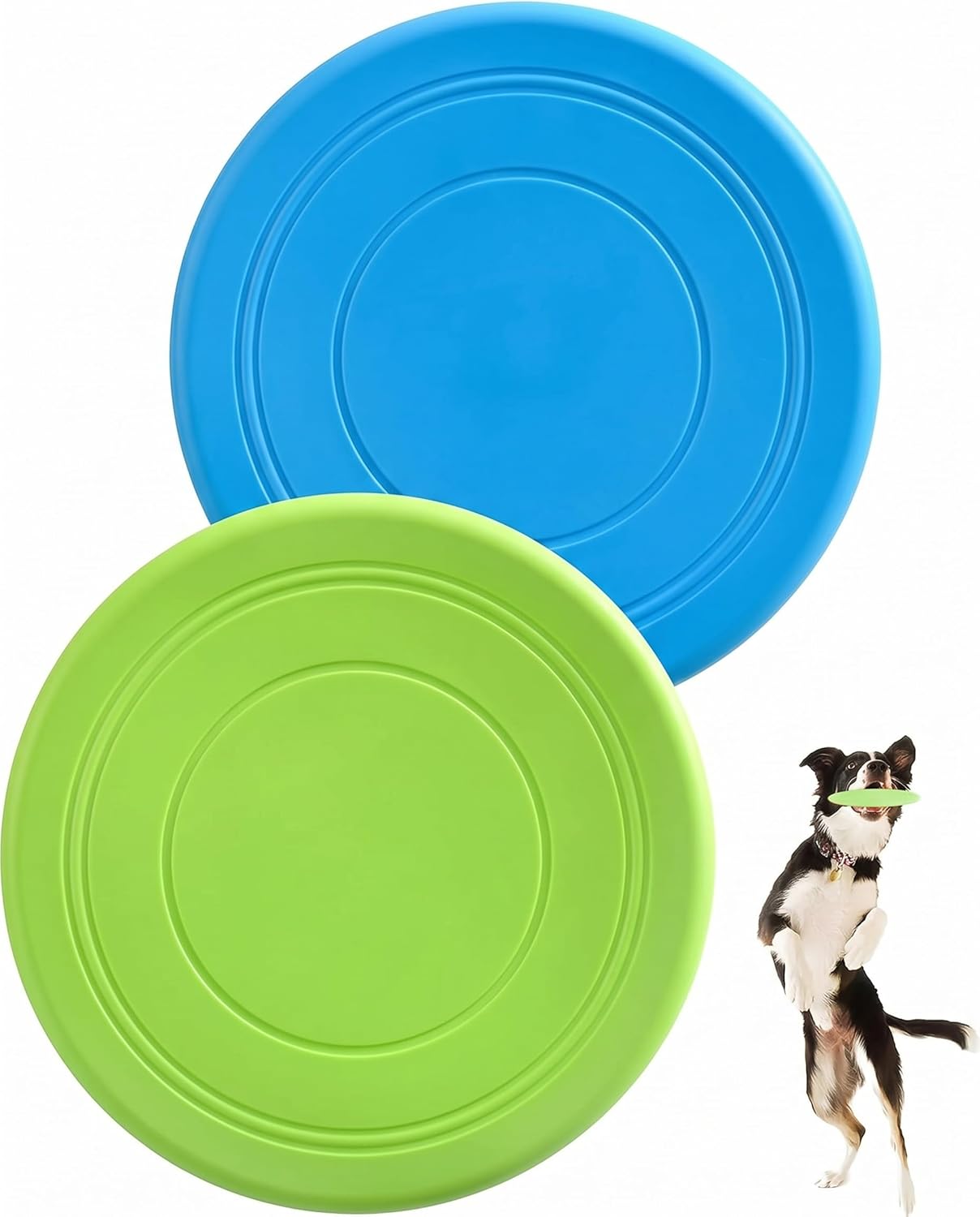 Frisbee blando de goma — foto real del tipo de producto
