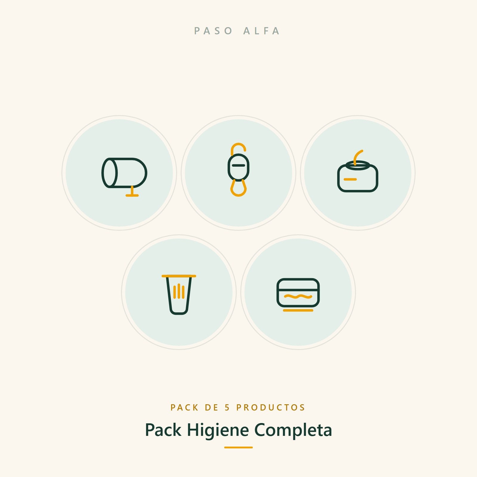 Pack Higiene Completa — Paso Alfa
