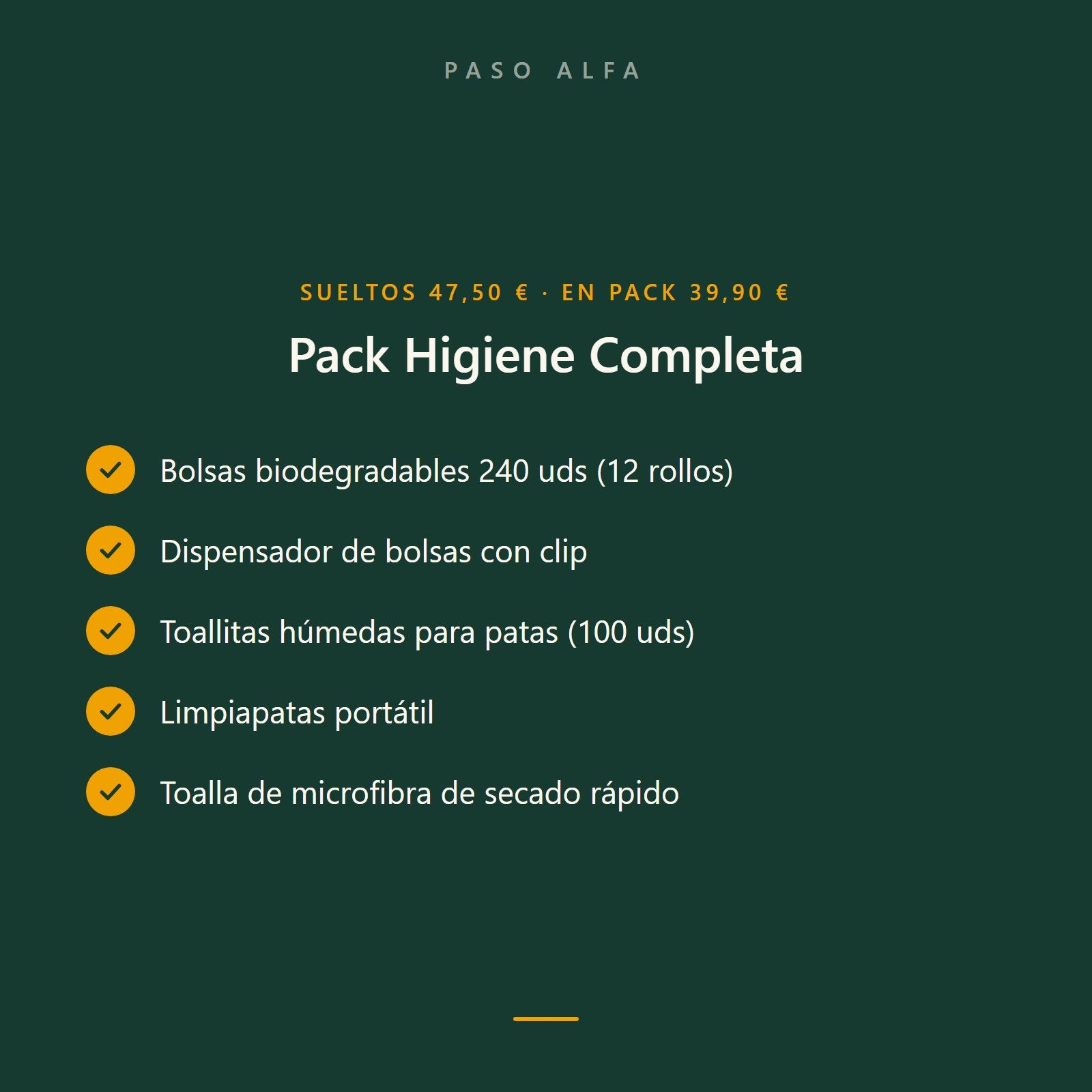 Pack Higiene Completa: qué incluye y cuánto ahorras