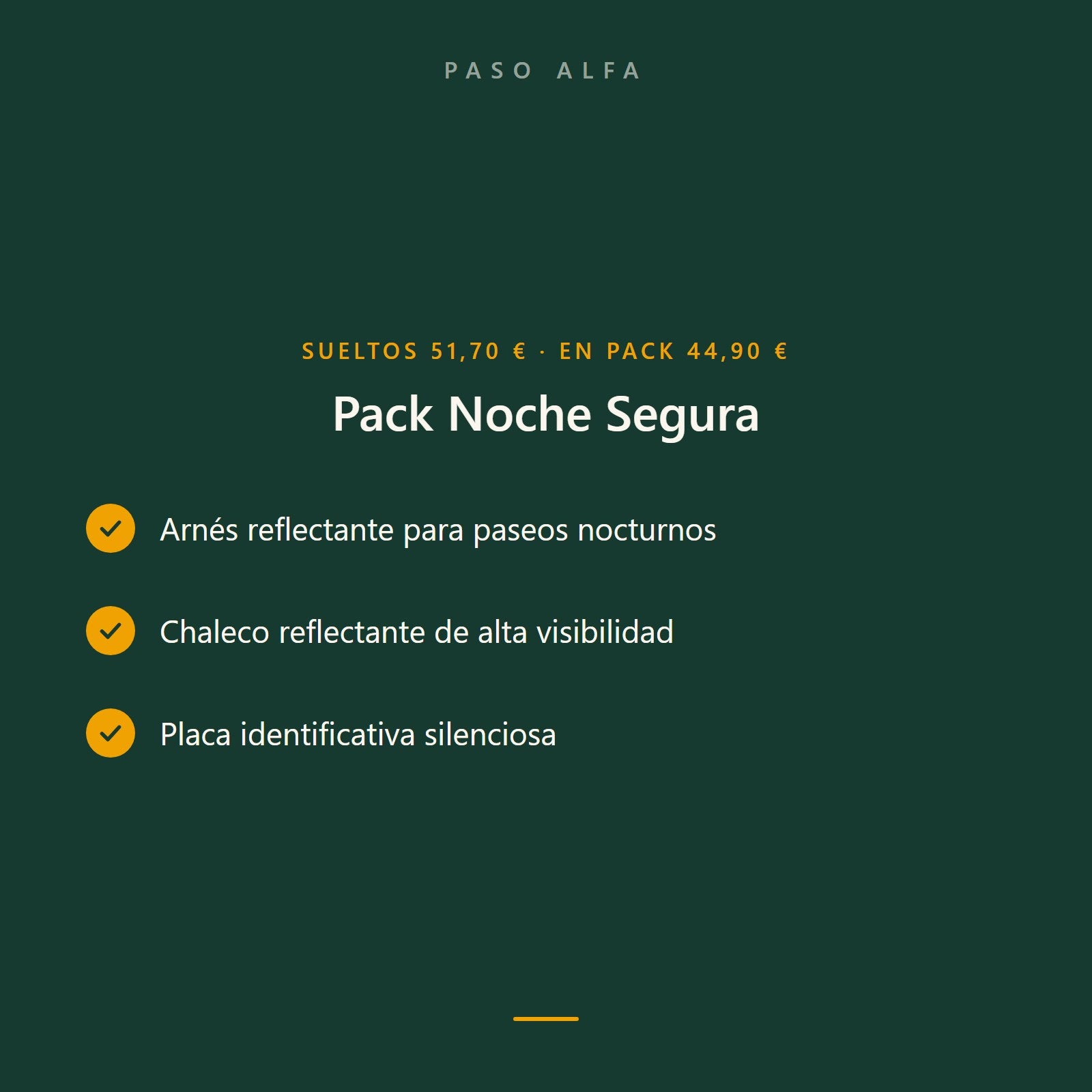 Pack Noche Segura: qué incluye y cuánto ahorras