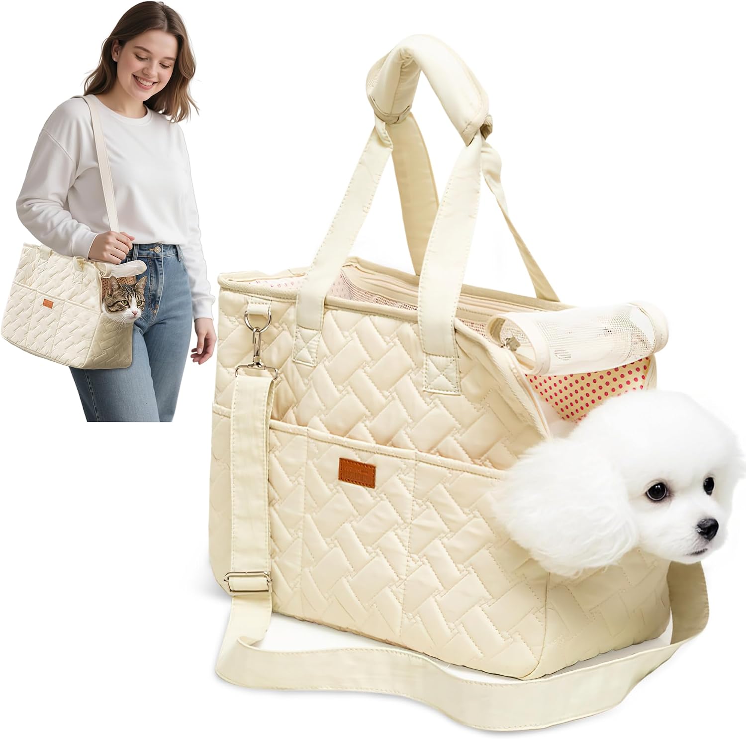 Transportín plegable blando — foto real del tipo de producto